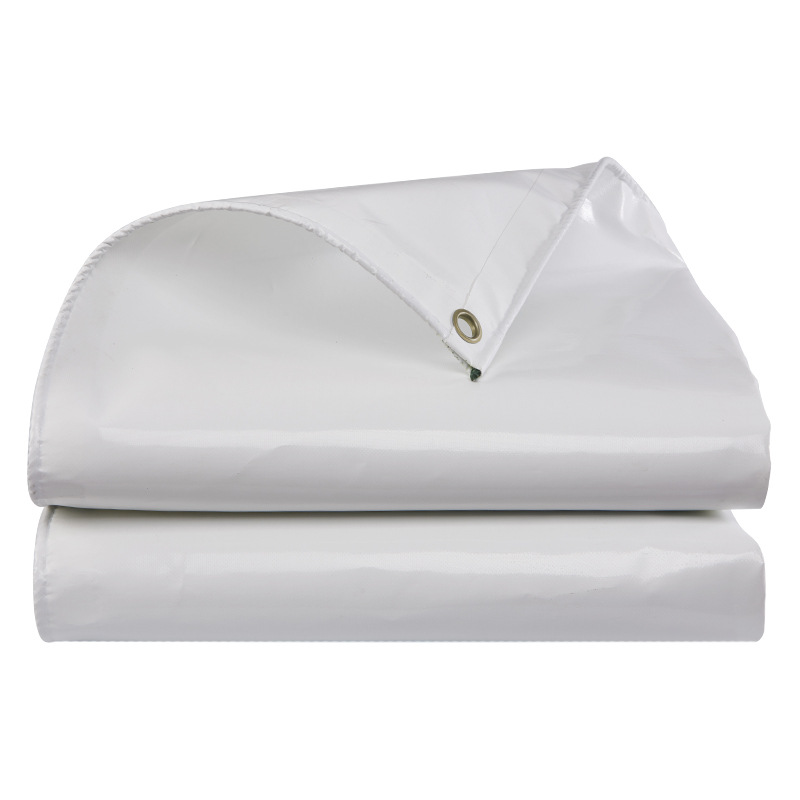 వైట్ టార్పాలిన్ షీట్ PVC టార్పాలిన్